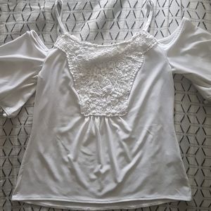 New York and Company White Blouse